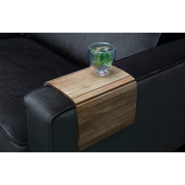 Elastīgs roku balsts dīvānam WOOOD Antique, no koka-image-1