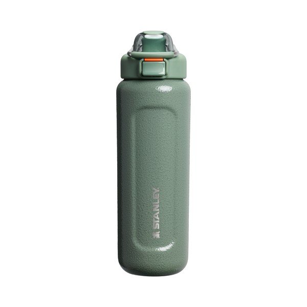 Zaļa nerūsējošā tērauda pudele ceļojumiem 700 ml Wellspring Bottle Hammertone Green – Stanley
