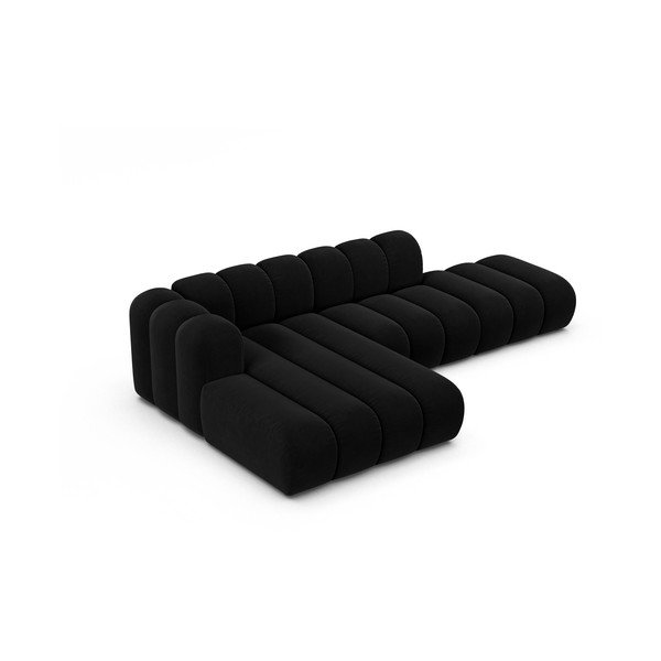 Antracīta pelēks stūra dīvāns (ar kreiso stūri) Lupine – Micadoni Home-image-2