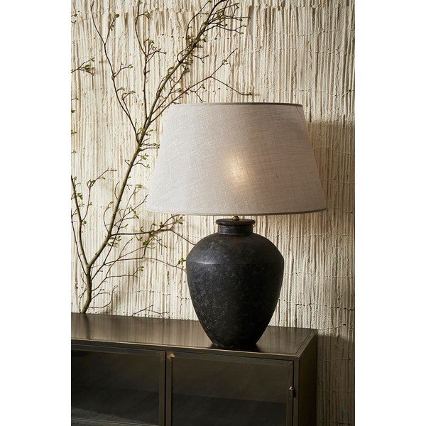 Melna lampas pamatne 47 cm Laos – Côté Table-image-1