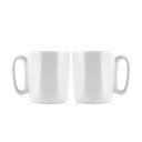 Baltas māla espreso krūzes (2 gab.) 80 ml Fuori – Vialli Design