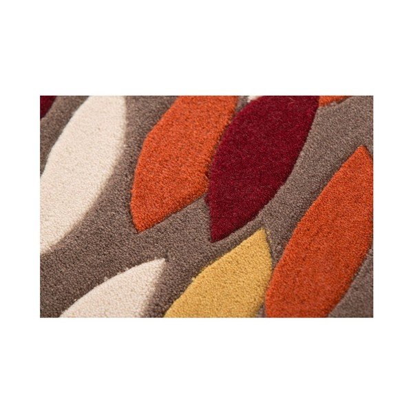 Paklājs Flair paklāji Swirl Ochra/Red, 160 x 230 cm-image-3