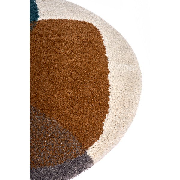 Brūns apaļš paklājs ø 160 cm Arti – Hanse Home-image-4