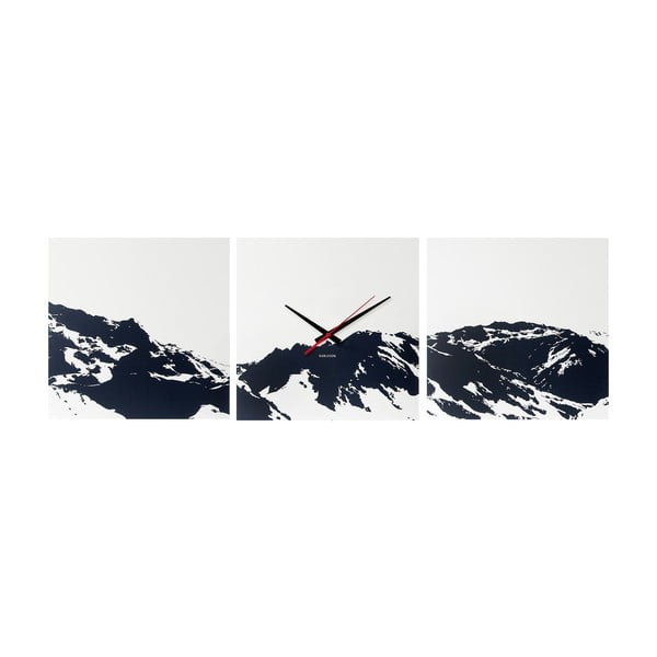 Sienas pulkstenis Alpu panorāma
