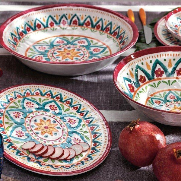 Servēšanas paplāte ø 35,5 cm Maya – Brandani-image-4