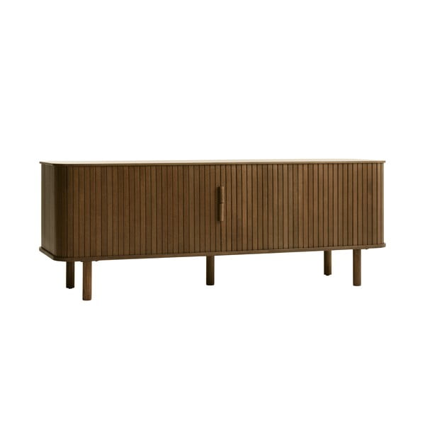 Brūns TV galdiņš ar ozolkoka imitāciju 56x160 cm Cavo – Unique Furniture-image-3