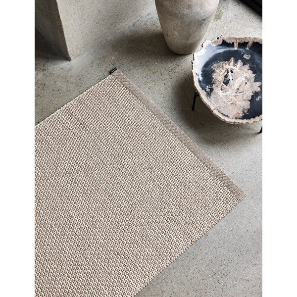 Krēmkrāsas iekštelpu un āra celiņa paklājs 70x200 cm Effi Mud – Pappelina-image-1