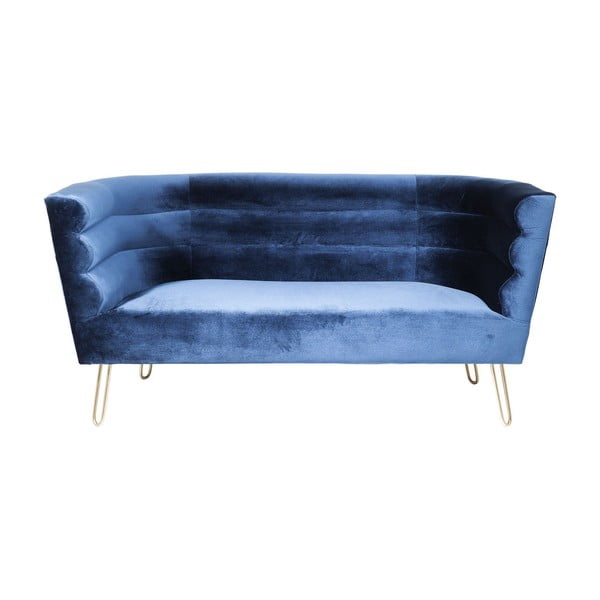 Zils divvietīgs dīvāns Kare Design Monaco