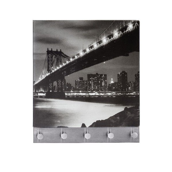 Magnētiskais mēteļu turētājs Wenko Manhattan Bridge-image-1