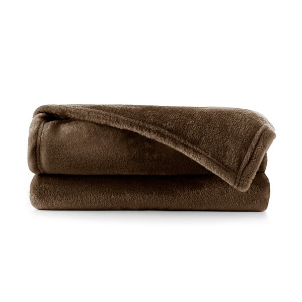 Brūna mikrošķiedras sega DecoKing Mic, 150 x 200 cm-image-2