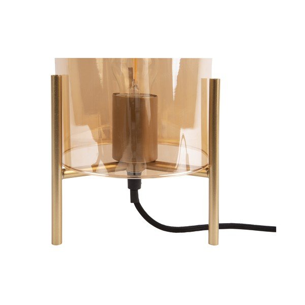 Stikla galda lampa zelta krāsā Leitmotiv Glass Bell-image-3