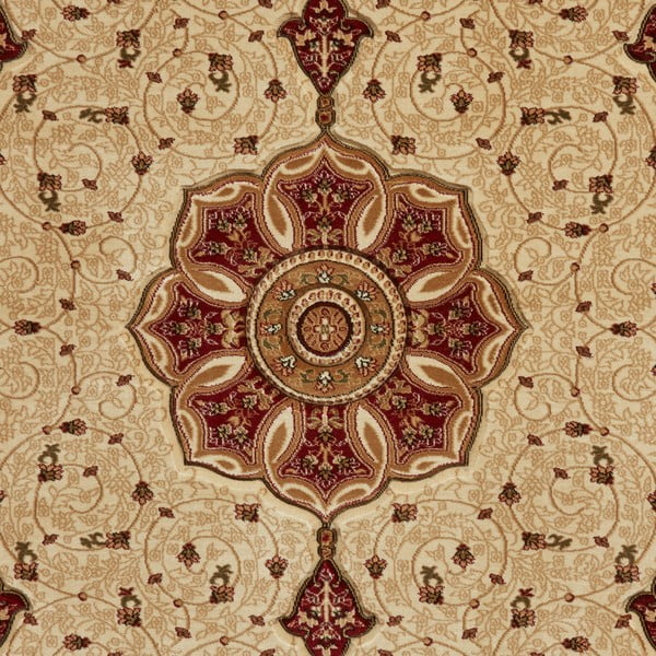 Sarkans/bēšs paklājs 160x230 cm Heritage – Think Rugs-image-3