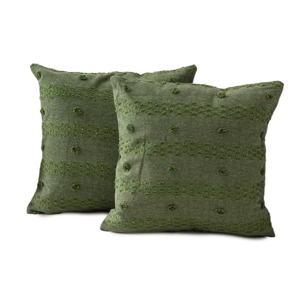 Spilvendrānas (2 gab.) 43x43 cm Tuffet – Mioli Decor