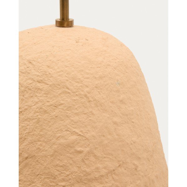 Bēša griestu lampa ø 35 cm Lisora – Kave Home-image-2