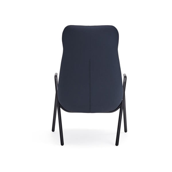 Tumši zils krēsls Teulat Dins, augstums 114 cm-image-4