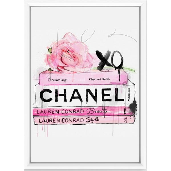 Plakāts 20x30 cm Books Chanel - Piacenza Art