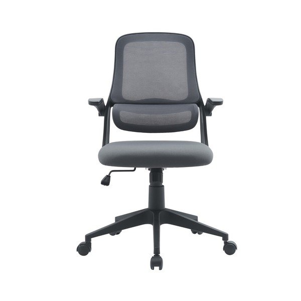 Pelēks polsterēts biroja krēsls Gilmore – Yes Everyday-image-1