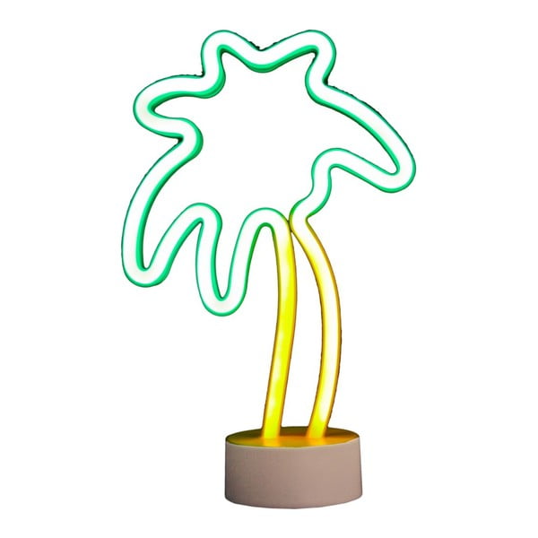 Balts neona gaismas dekors Palm – Hilight