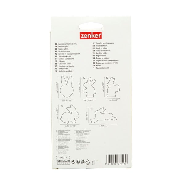 5 Lieldienu formiņu komplekts Zenker Easter-image-2