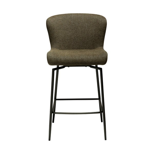 Haki polsterēts bāra krēsls (sēdekļa augstums 67,5 cm) Glam – DAN-FORM Denmark-image-4