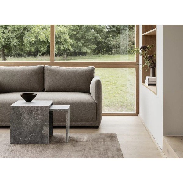 Pelēka nerūsējošā tērauda vāze (augstums 21 cm) Miyabi – Blomus-image-1