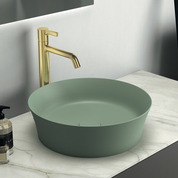 Zaļa keramikas apaļa izlietne ø 40 cm Ipalyss – Ideal Standard-image-1