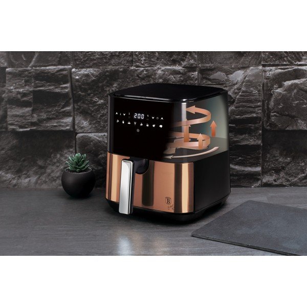 Zelta krāsas friteris Black Rose Collection – BerlingerHaus-image-2