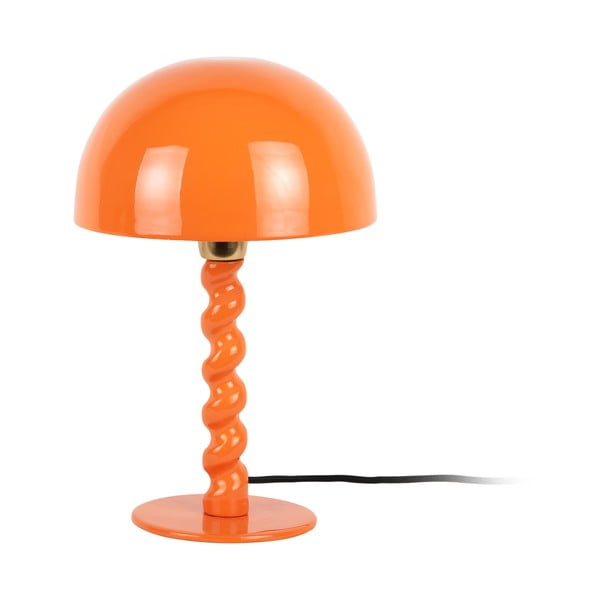 Oranža galda lampa ar metāla abažūru (augstums 39 cm) Prisa – Leitmotiv