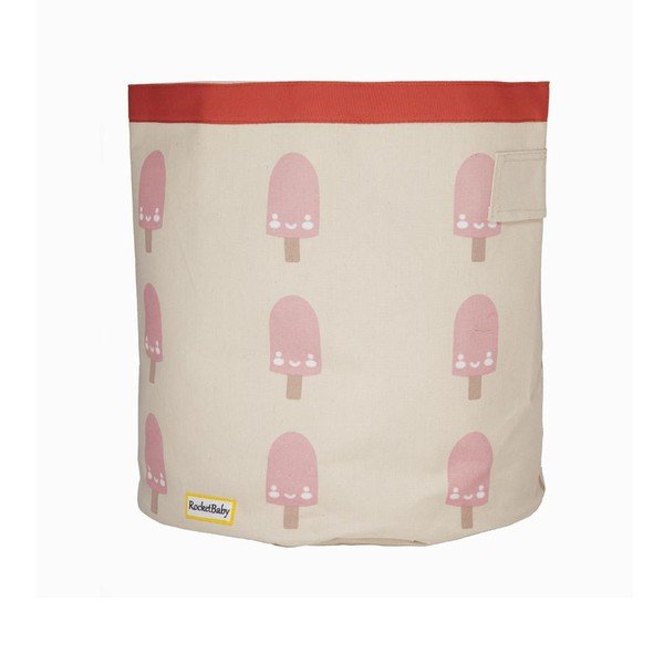 Auduma uzglabāšanas kaste bērniem Sweetie the Ice Cream – Rocket Baby-image-1