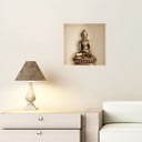 Uzlīme ar 3D efektu Ambiance Buddha Statue