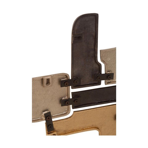 Metāla sienas dekors 40x61 cm Simbolo – Premier Housewares-image-3