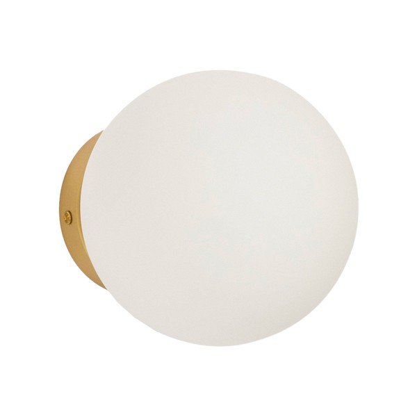 Balta/zelta krāsas sienas lampa ø 15 cm Brisia – Kave Home