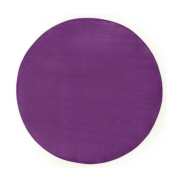 Tumši violets apaļš paklājs ø 200 cm Fancy – Hanse Home