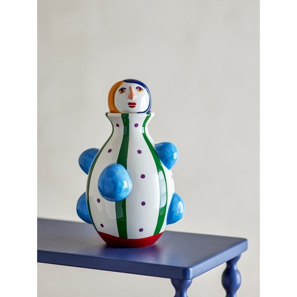 Dolomīta ar rokām apgleznota vāze (augstums 33 cm) Conneli – Bloomingville-image-3