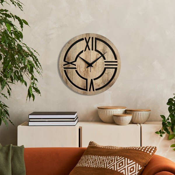 Sienas pulkstenis ø 57 cm Ethan – Styler-image-1