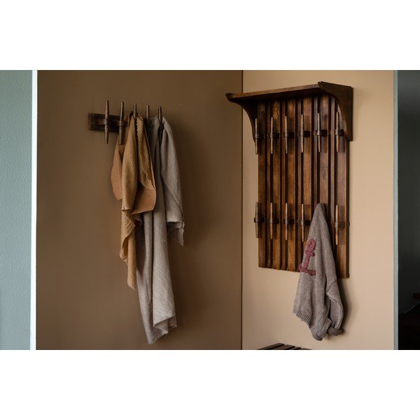 Dabīga toņa mango masīvkoka sienas pakaramais Jakub – Dutchbone-image-2