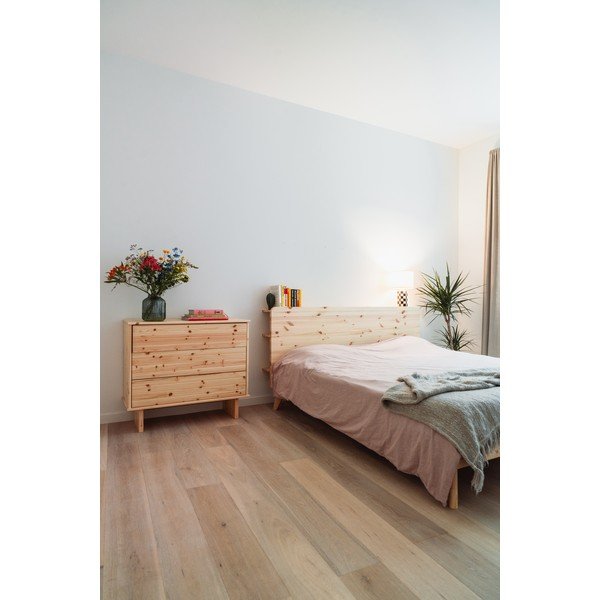 Divguļamā gulta no priedes koka ar režģi 140x200 cm Retreat – Karup Design-image-4