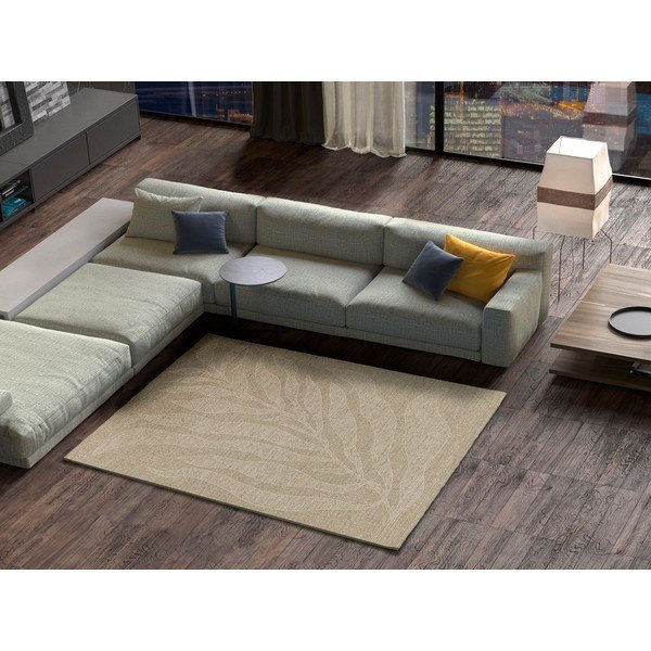 Bēšs paklājs 129x190 cm Pure Beige – Universal-image-1