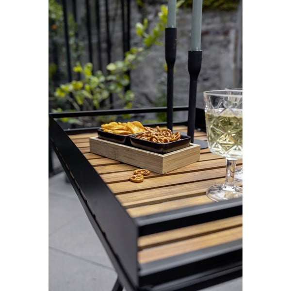 Melni keramikas trauki ar paplāti (2 gab.) Elo – Wenko-image-1