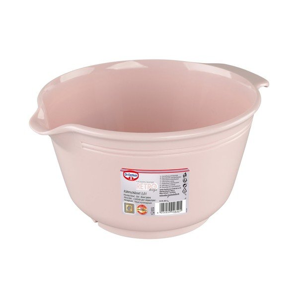 Rozā bļoda ar snīpīti Dr. Oetker, ø 23 cm-image-1