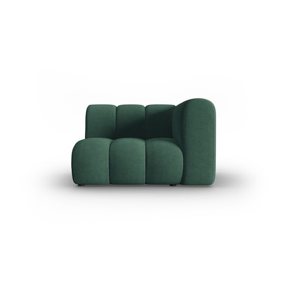 Zaļš modulārais dīvāns (ar labo stūri) Lupine – Micadoni Home