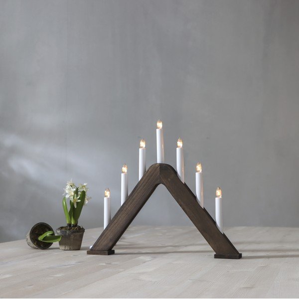 LED svečturis ar vadu (augstums 36 cm) Jarve – Star Trading-image-1