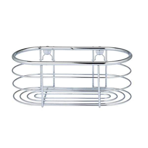 Sudraba krāsas dušas plaukts Wenko Trestina, 26 x 11 cm-image-3