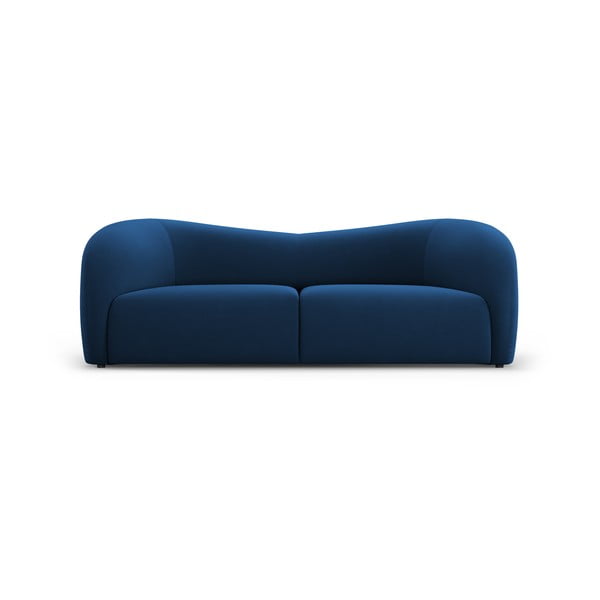 Zils samta dīvāns 197 cm Santi – Interieurs 86