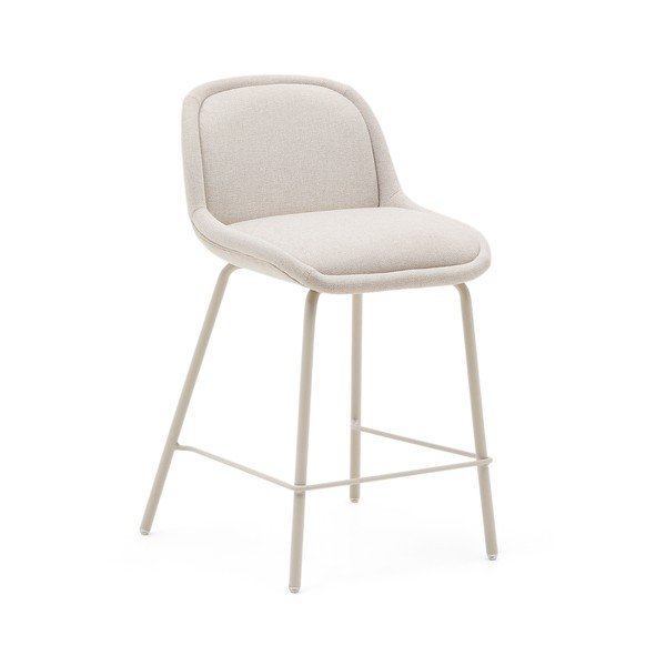 Bēšs bāra krēsls (sēdekļa augstums 65 cm) Aimin – Kave Home