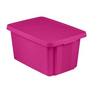 Violeta uzglabāšanas kaste ar vāku Curver Essentials, 45 l