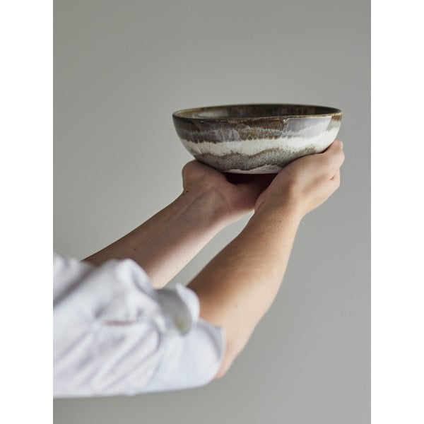 Pelēka māla bļodiņa 525 ml Paula – Bloomingville-image-1