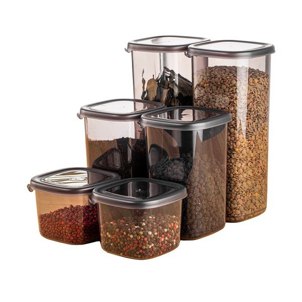 Konteineri (6 gab.) pārtikai Fresco – Hermia