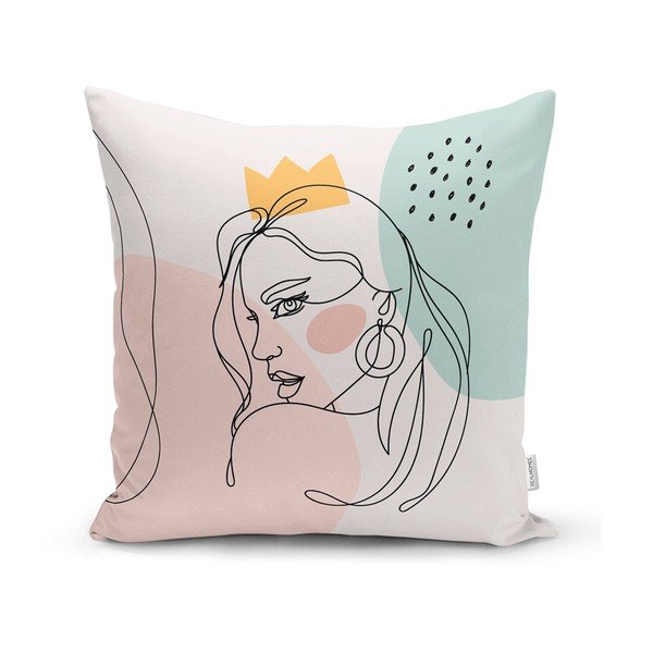 3 dekoratīvo spilvendrānu komplekts Minimalist Cushion Covers Minimalist Line, 45 x 45 cm-image-2