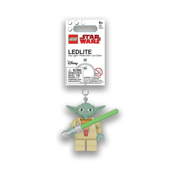 Atslēgu piekariņš ar lukturīti LEGO® Star Wars Yoda-image-1